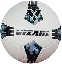 Villa Soccer Ball - 32-Panel, White/Blue/Black, Size-3, VZBL91776-3 - $18.57 CAD