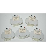 Lot Of 5 Square D GCB100 9080 Series B Circuit Breakers Qty 3 10A &amp; Qty ... - $34.64