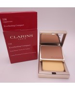 Clarins Everlasting Compact Foundation .3oz 114 CAPPUCCINO - $225.96 MXN