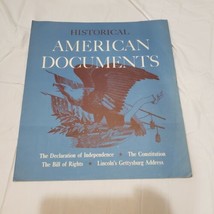 Historical American Documents Set-4 Reproductions-Constitution-Declarati... - $19.79