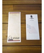 Set Of (2) Steven R Michael&#39;s Wounded Warrior Project Notepads - $17.82