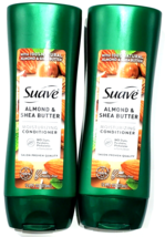 2 Suave Almond &amp; Shea Butter Moisturizing Conditioner Salon Quality 12.6... - £17.29 GBP
