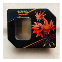 2023 Pokemon Crown Zenith Galarian Zapdos, Pokemon EMPTY Collectors Tin No Cards - $5.89