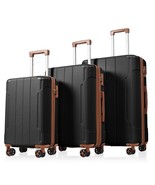 Expandable Hard Shell Luggage Set w/TSA Lock - $202.40 CAD