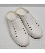 Native Jefferson White Clogs Slip On Shoes Women&#39;s Size 7 Sugarlite Beac... - $514.02 MXN