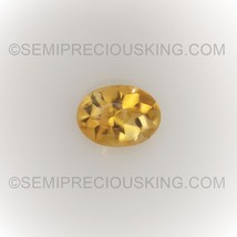 Natural Citrine Oval Bufftop 8X6mm Dandelion Color VS Clarity Loose Gemstones - £19.41 GBP