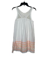 Staring At Stars Women&#39;s Dress Urban Outfitters Embroidered Crochet White Small - £15.81 GBP