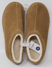 Men&#39;s Michael Moccasin Scuff Slippers Brown Tan Goodfellow &amp; Co Size 13 NWT - £11.78 GBP