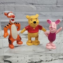 Disney Winnie The Pooh Figures Lot Of 3 Characters Cake Toppers Tigger Piglet  - £11.62 GBP