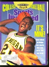 1989 Sports Illustrated College Basketball Preview Wolverines Minnesota Vikings  - £3.95 GBP