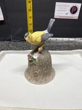 Vintage Towle Fine Bone China Goldfinch Bell Figurine 4.5” Tall X 3” Wide. - £3.99 GBP