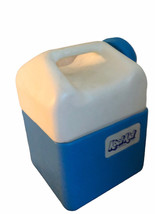 Vintage Kool Aid Drink Jug Cooler Lunchbox Blue &amp; White - £13.21 GBP