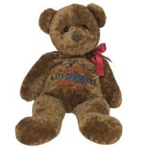 Vintage 1997 Mall of America Minnesota Brown Teddy Bear Plush Stuffed Animal 12&quot; - £25.55 GBP