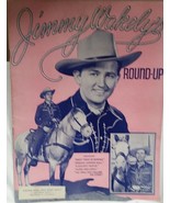 JIMMY WAKELY / ORIGINAL 1944 SONG FOLIO / SOUVENIR PROGRAM - VG CONDITION - $20.00