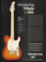 G&amp;L Tribute ASAT Special Premium electric guitar 2003 advertisement 8 x 11 ad - £3.30 GBP