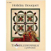 Thimbleberries Holiday Bouquet Quilt PATTERN LJ92287 by Lynette Jensen, Applique - $13.95