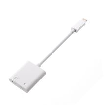 Dual Lightning Headphone Audio and Charge Adapter for iPhone 8/8 Plus/7 ... - $6.86