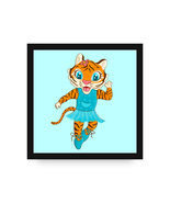 Tina the Tiger Canvas by Dancing Littles Jungle - $50.45 CAD+