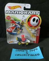 Hot Wheels Mario Kart Shy Guy standard kart character die cast vehicle M... - $33.94