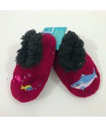 Baby Snoozies Slippers Non Skid Baby 3-6 Months Shark Fish - $164.14 MXN