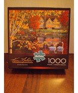 Kim Norlien Jigsaw Puzzle Autumn Reflections 1000 Pieces House On Lake New - $285.70 MXN