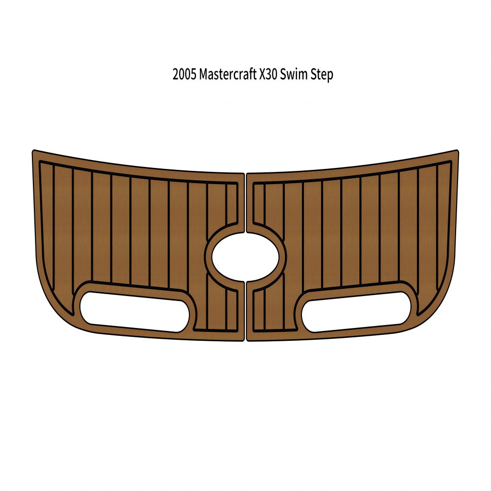 2005 Mastercraft X30 Swim Step Platform Pad Boat EVA Foam Teak Deck Floo... - $281.00