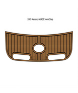 2005 Mastercraft X30 Swim Step Platform Pad Boat EVA Foam Teak Deck Floo... - $281.00