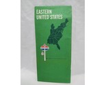 Vintage 1967 Eastern United States Standard Oil Division Travel Map - £7.75 GBP