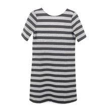 GAP Shift Dress Scoop Back Black &amp; White Stripes Size XS Casual Dress st... - $13.44