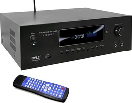 Black Pyle 1000W Bluetooth Home Theater Receiver - 5 Point 2 Channel, Th... - $299.92