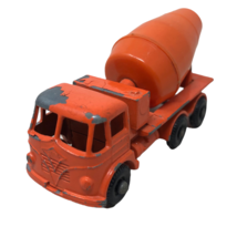 VTG Lesney Matchbox Foden Orange Cement Mixer England Made - $19.79