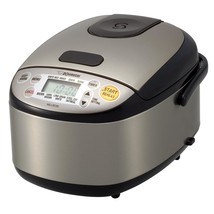 Zojirushi NS-LGC05XB Micom Rice Cooker & Warmer, 3-Cups (uncooked), Stainless Bl - £192.93 GBP