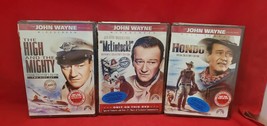 John Wayne DVDs [Lot of 3] *BRAND NEW* The High and the Mighty Hondo McLintock - £15.63 GBP