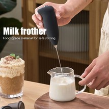 Milk Frother Handheld Mixer Electric Coffee Foamer Egg Beater Cappuccino... - £5.10 GBP