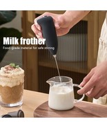 Milk Frother Handheld Mixer Electric Coffee Foamer Egg Beater Cappuccino... - £5.08 GBP