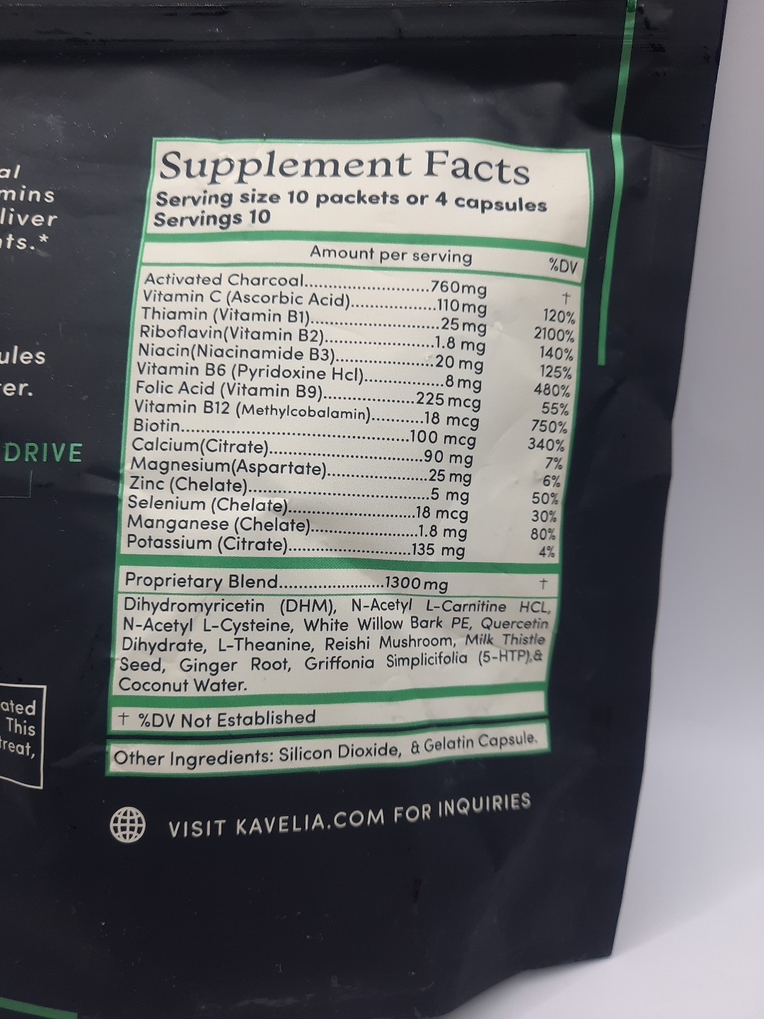 KAVELIA RECOVER 10 Packets Original Supports LIVER DETOX 07/2028 Item image 5