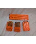Lot of 4 Nerf Dart Gun N-Strike Elite Ammo Magazine Clips +33 Darts - $12.86