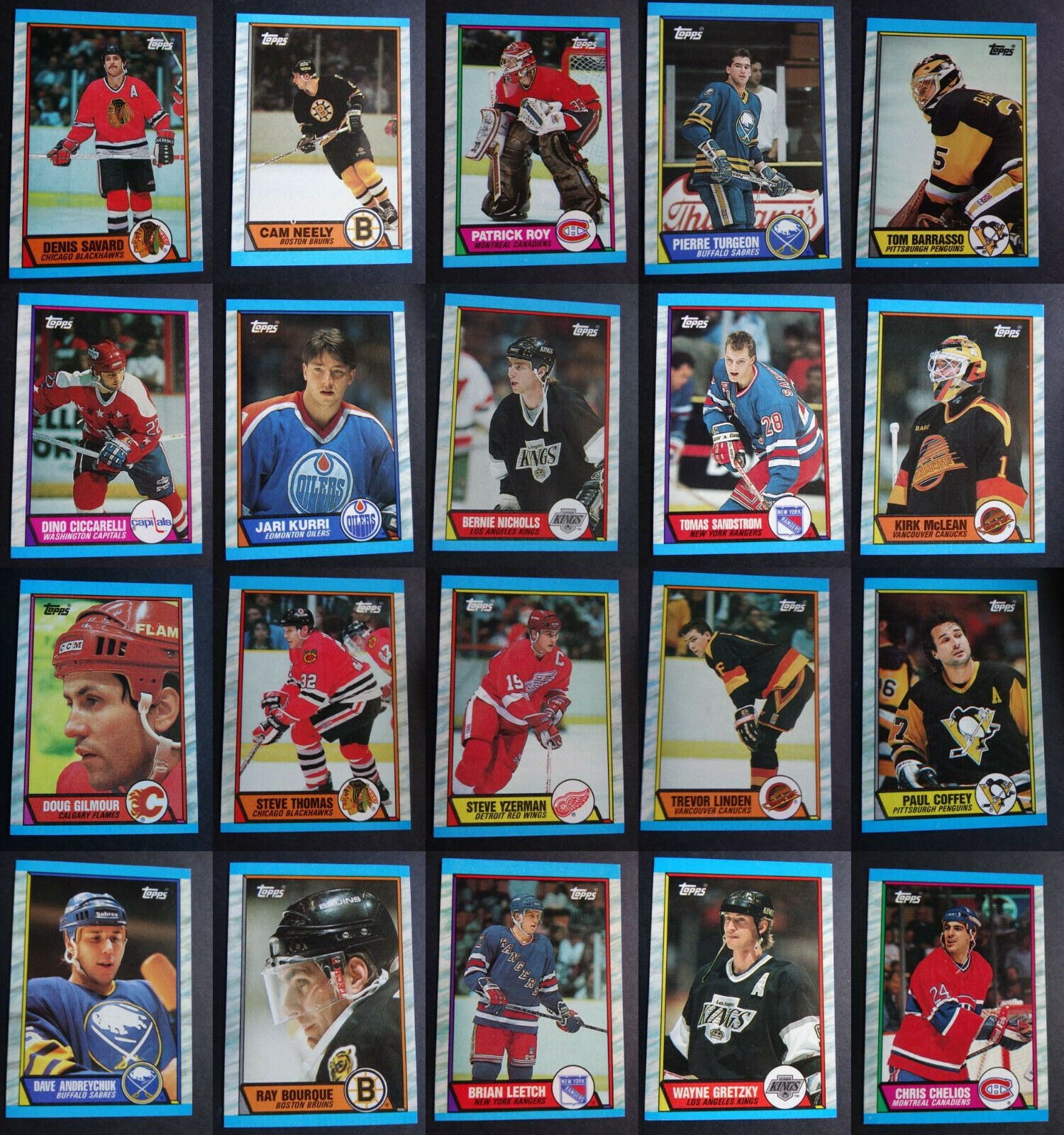 Primary image for 1989-90 Topps Hockey Cards Complete Your Set You U Pick From List 1-198
