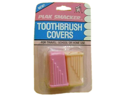 Plak Smacker Toothbrush Covers for Travel,Shool or Home Use 2 Count - £11.99 GBP
