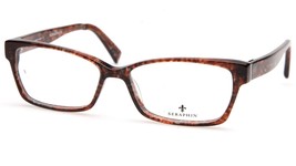 New SERAPHIN ELEANOR 8907 Brown Shimmer Eyeglasses 55-15-145mm B34mm - $161.69