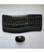 Microsoft - Comfort Desktop 5050 Ergonomic Wireless Keyboard and Mouse W... - $46.08