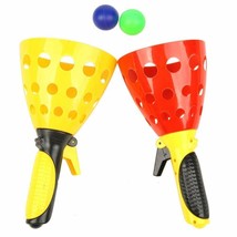 Click and Catch Twin Ball Game  Toy Set, Pop &amp; Catch Ball Play (Color May Vary). - £23.20 GBP