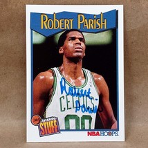1991 NBA Hoops #305 Robert Parish SIGNED Autographed Boston Celtics Card HOF - £3.97 GBP