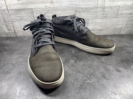 Timberland Davis Square Chukka Boots Men 10M Shoes Gray Leather Comfort ... - $34.47