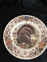 Royal Stafford TURKEY Dinner Plate 11” Brown Thanksgiving - $19.79