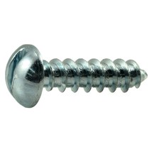 #10 x 3/4&quot; Zinc Plated Steel Slotted Round Head Wood Screws (36 pcs.) - $10.22