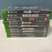 Lot of 10 XBOX ONE Games Battlefield 1 4 FIFA 16 Nba2k18 Deadlifting Fallout 76 - £39.65 GBP