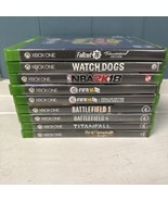 Lot of 10 XBOX ONE Games Battlefield 1 4 FIFA 16 Nba2k18 Deadlifting Fal... - £38.94 GBP