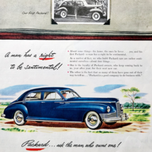1947 Packard Clipper Deluxe Advertisement Automobilia Sentimental DWJJ22 - $558.38 MXN