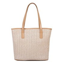 2023 Summer Bag for Beach Famous  Straw Bags Women Raffia Handbag Travel Basket  - £86.73 GBP